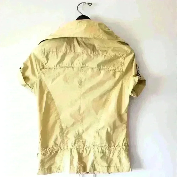 Urban life fitted cotton short sleeve safari jacket size small - Picture 2 of 5